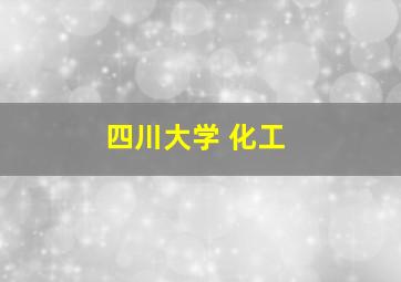 四川大学 化工